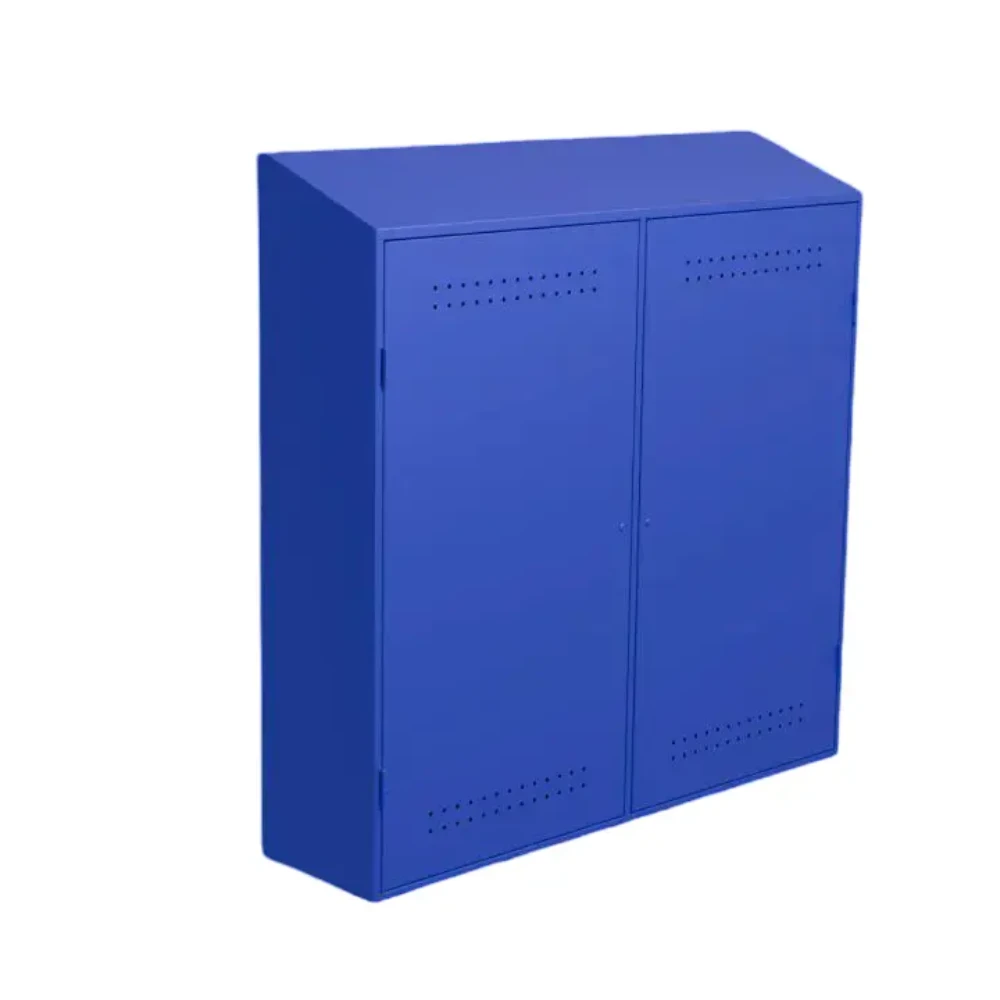 Шкаф для халатов 2-х створчатый с наклонной крышей 2000х2000х500 Шкаф для халатов 2-х створчатый с наклонной крышей 2000х2000х500