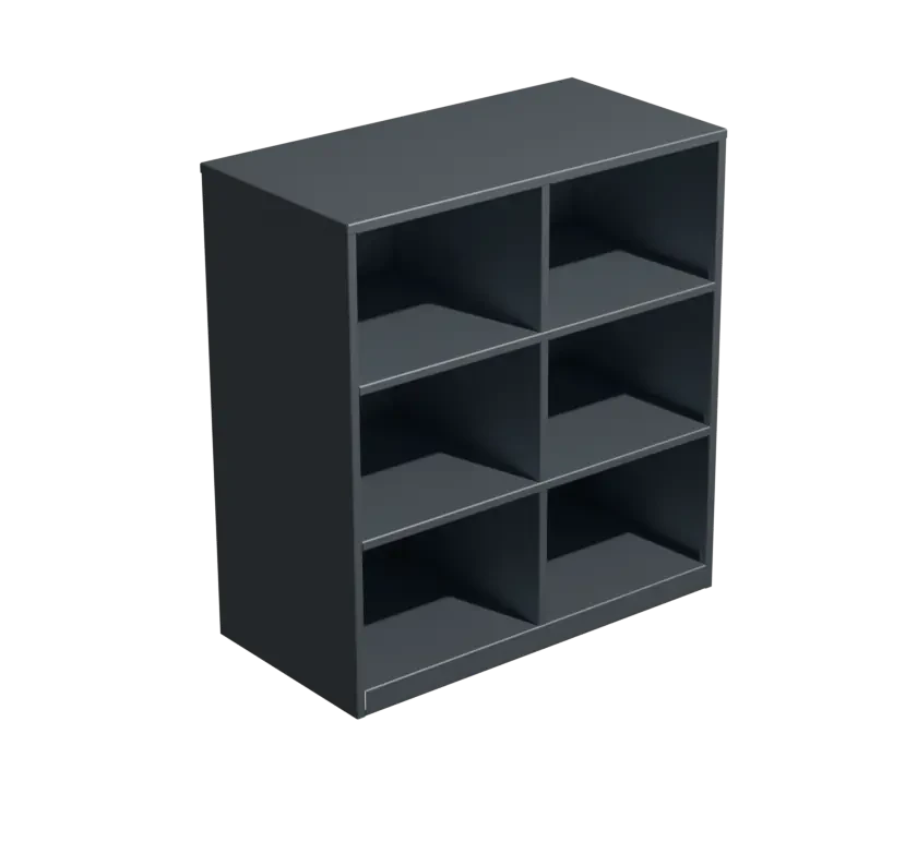 Металлическая обувница на 6 ячеек Металлическая обувница на 6 ячеек