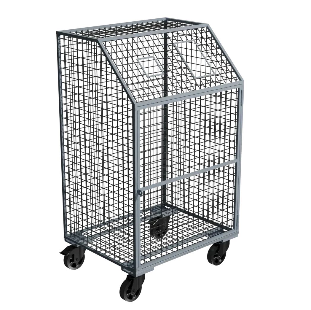 Контейнер для ПЭТ на колесах 1500x1000x800 Контейнер для ПЭТ на колесах 1500x1000x800