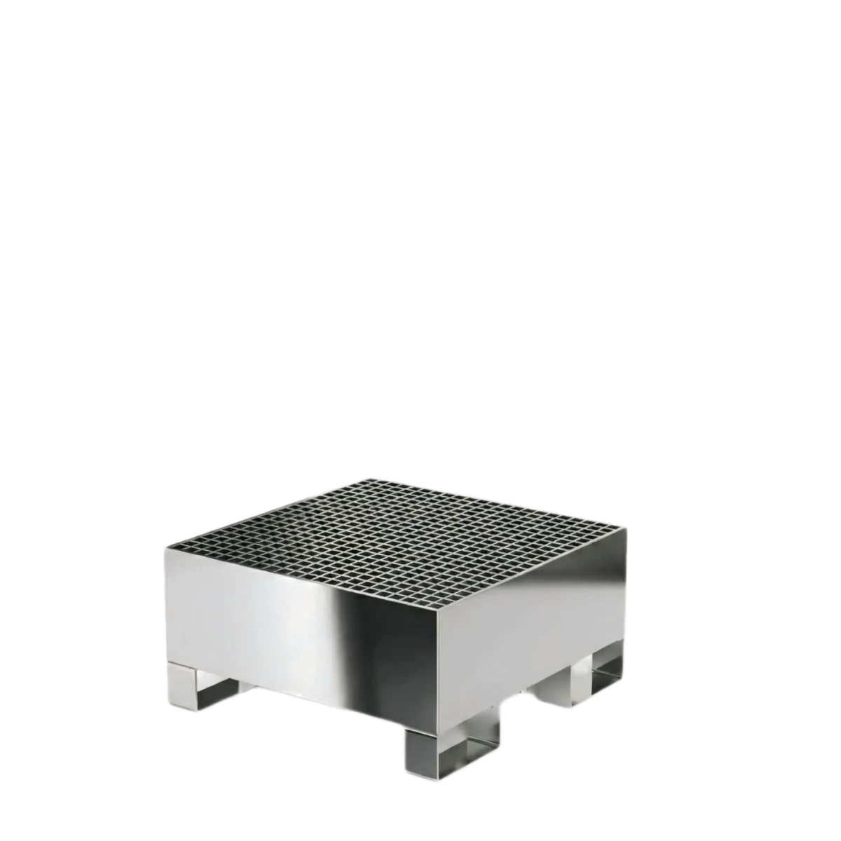 Поддон для хранения 1 бочки 350x700x700 из нержавеющей стали AISI 430 Поддон для хранения 1 бочки 350x700x700 из нержавеющей стали AISI 430