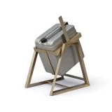 Опрокидыватель канистр 20-25 л из нержавеющей стали AISI 430